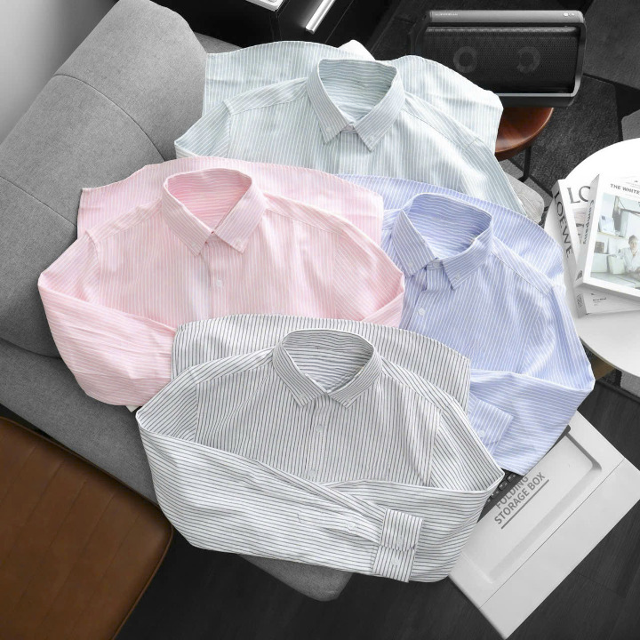 OEM/ODM Manufacturing: Precision Tailored Classic Striped Shirts