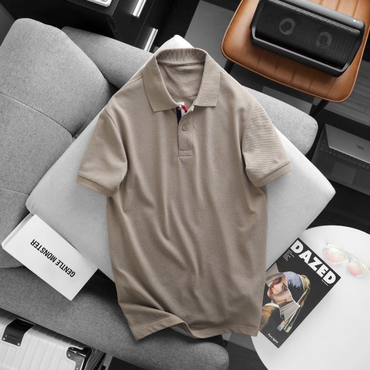 High-Volume Pique Knit Polo Shirts - Image 8