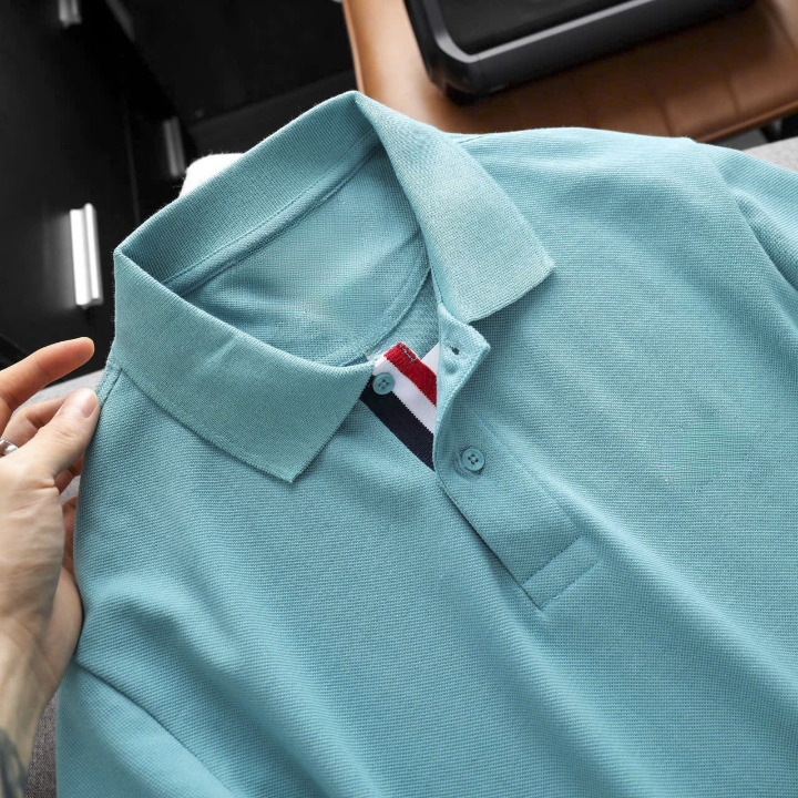 High-Volume Pique Knit Polo Shirts - Image 16
