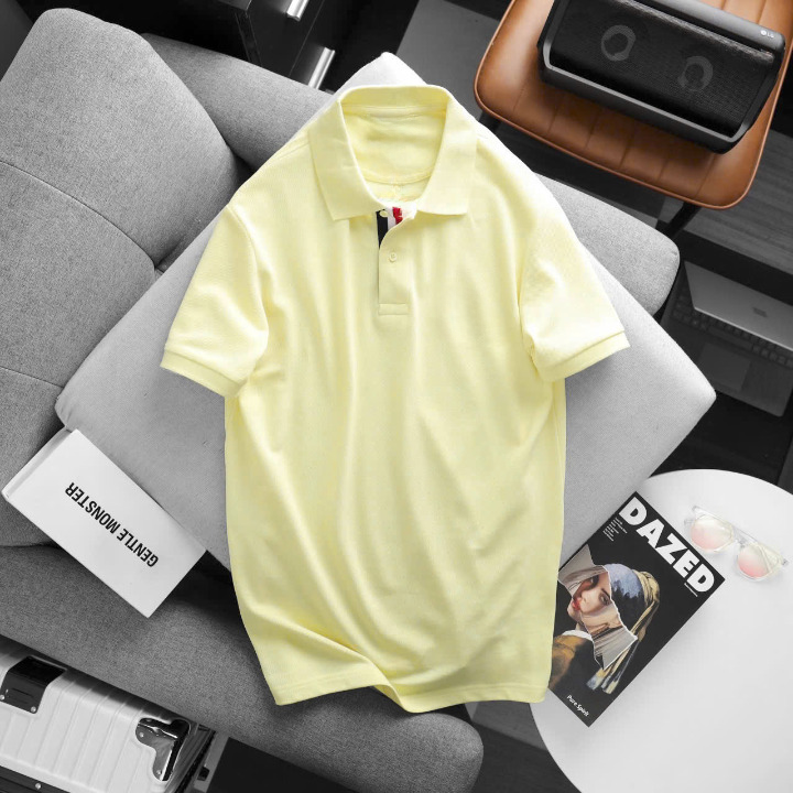 High-Volume Pique Knit Polo Shirts - Image 6