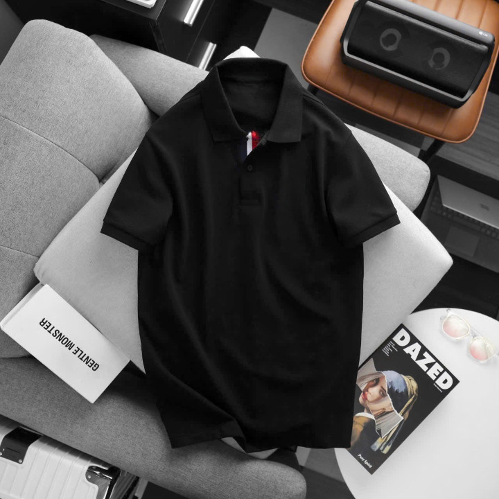High-Volume Pique Knit Polo Shirts - Image 5