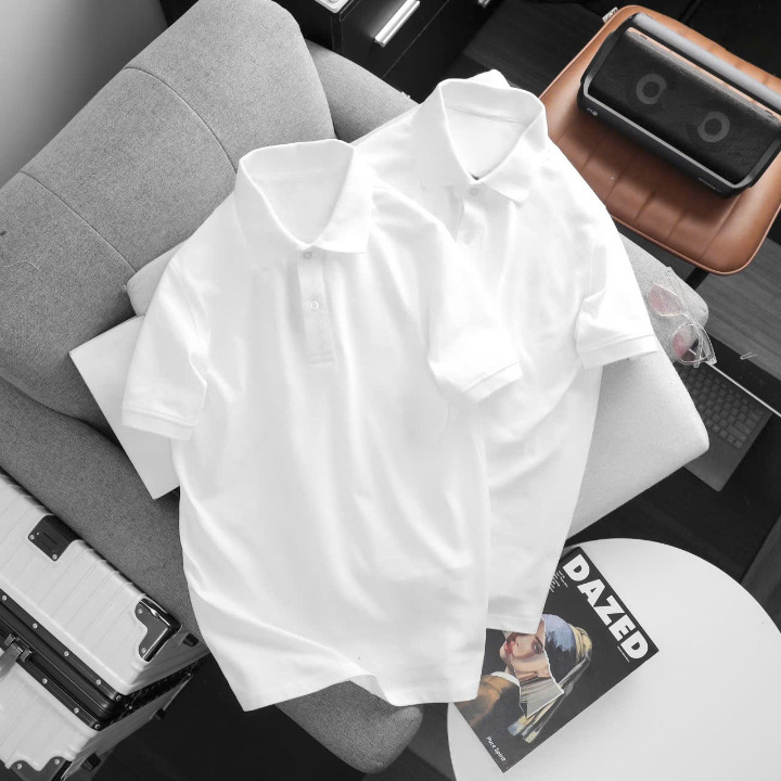 OEM/ODM Manufacturing: Classic Pique Knit Solid Color Polo Shirts - Image 5