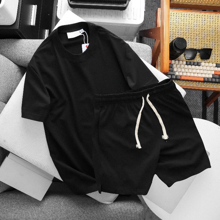OEM/ODM Manufacturing: Premium Blank T-Shirt & Shorts Sets (Loungewear/Casual) - Image 14