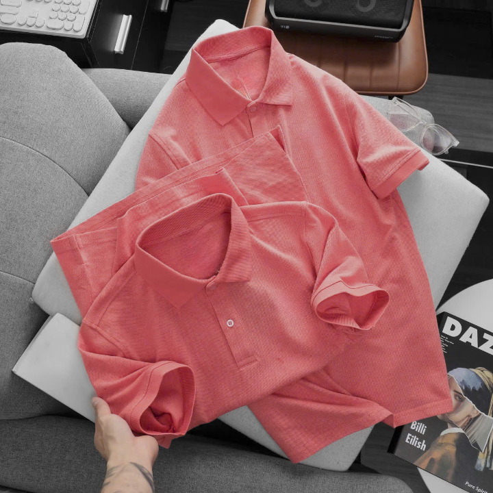 OEM/ODM Manufacturing: Classic Pique Knit Solid Color Polo Shirts - Image 11