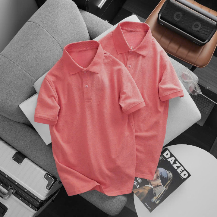 OEM/ODM Manufacturing: Classic Pique Knit Solid Color Polo Shirts - Image 6