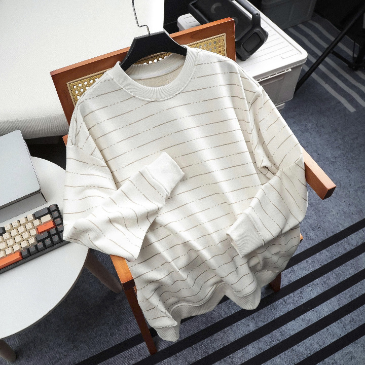 Striped Knit Sweater & Pullover Production - OEM/ODM Manufacturing Service - Image 8