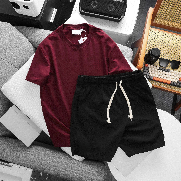 OEM/ODM Manufacturing: Premium Blank T-Shirt & Shorts Sets (Loungewear/Casual) - Image 11