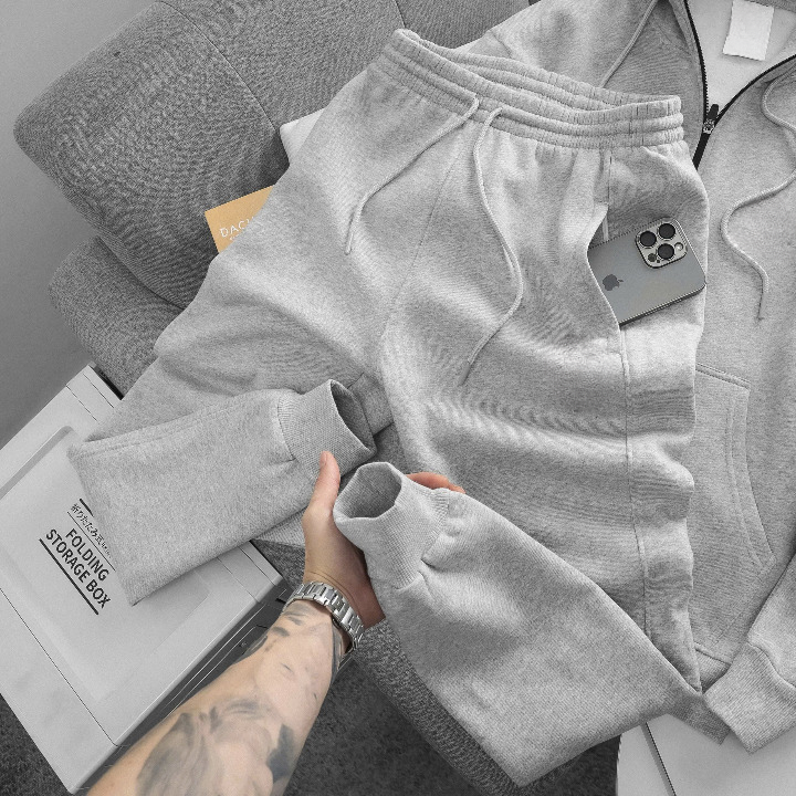 OEM/ODM Manufacturing: Premium Fleece Hoodie & Jogger Sets Production - Image 8
