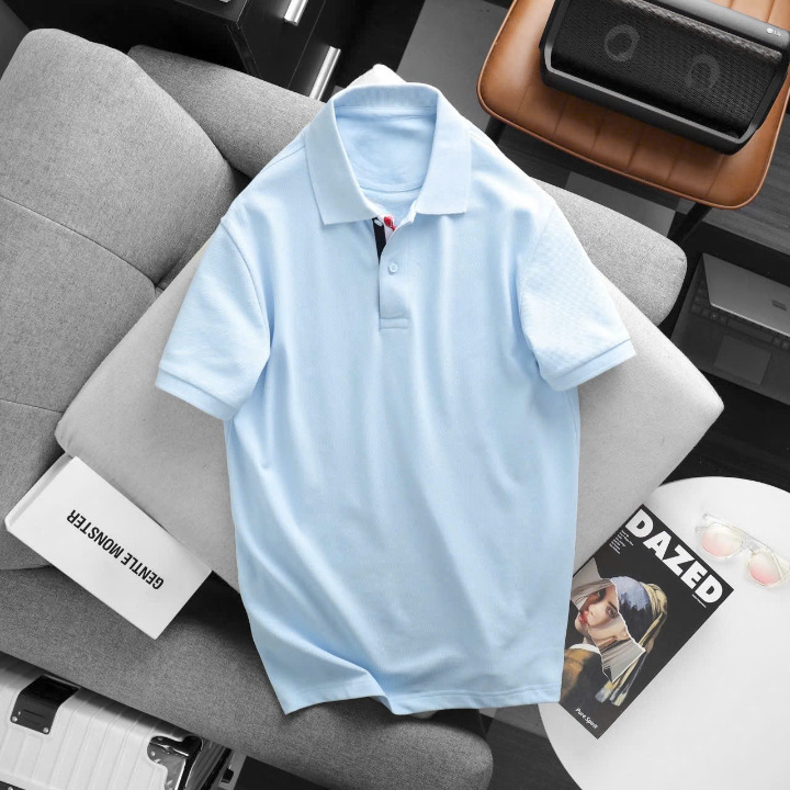 High-Volume Pique Knit Polo Shirts - Image 11
