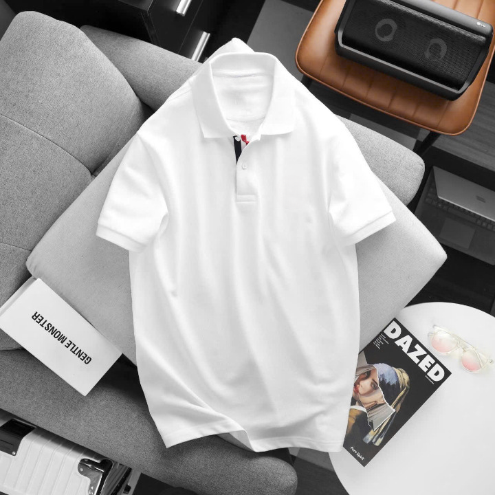 High-Volume Pique Knit Polo Shirts - Image 10