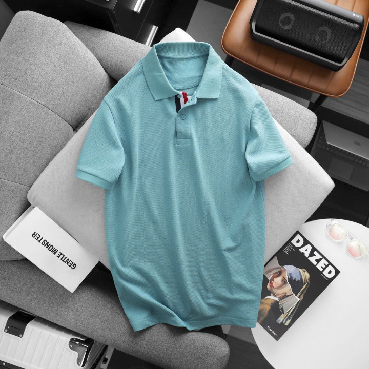 High-Volume Pique Knit Polo Shirts - Image 9