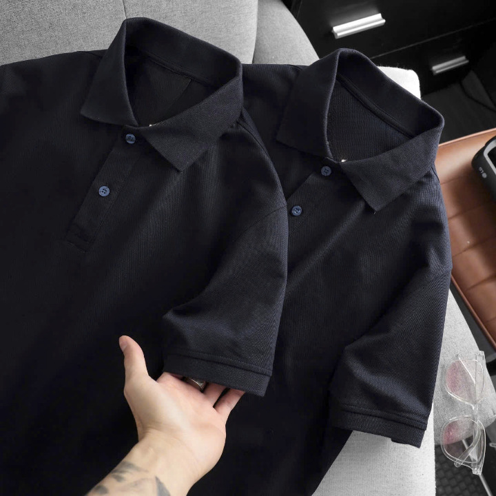 OEM/ODM Manufacturing: Classic Pique Knit Solid Color Polo Shirts - Image 13