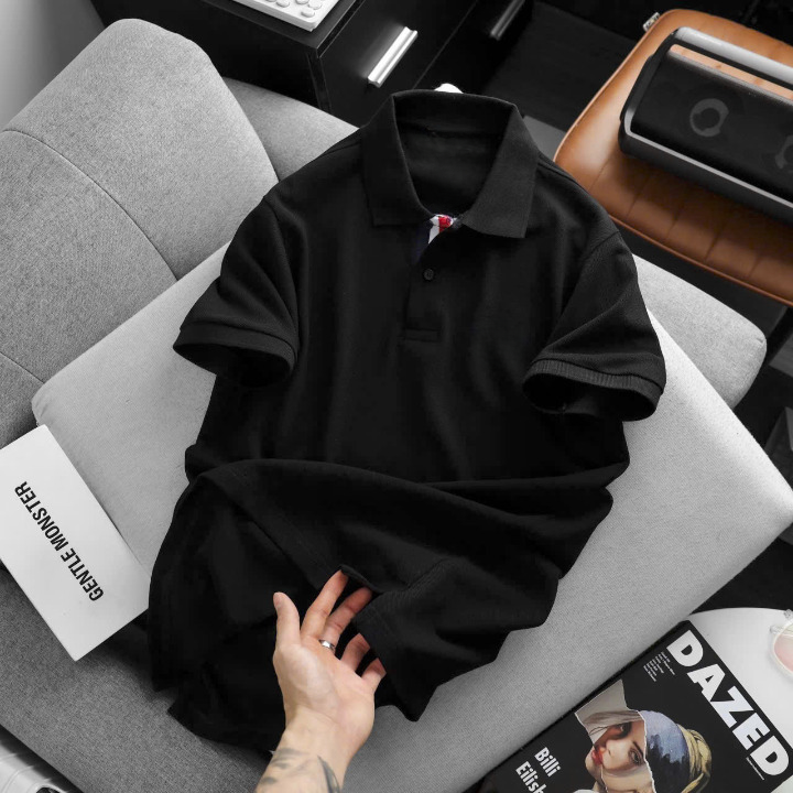 High-Volume Pique Knit Polo Shirts - Image 15