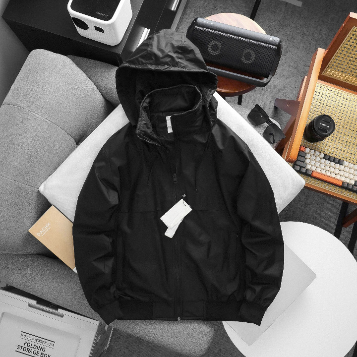 OEM/ODM Manufacturing: Technical Hooded Windbreaker Jackets Production - Image 4