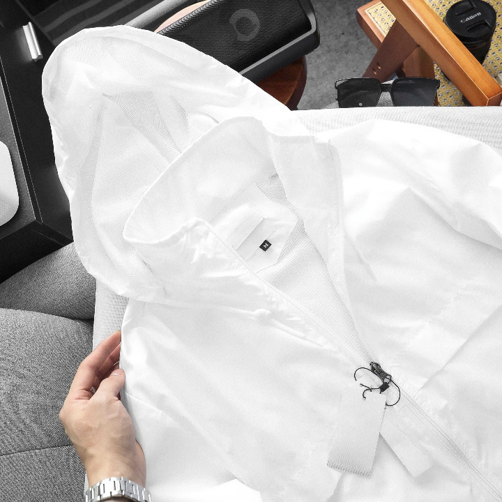 OEM/ODM Manufacturing: Technical Hooded Windbreaker Jackets Production - Image 11