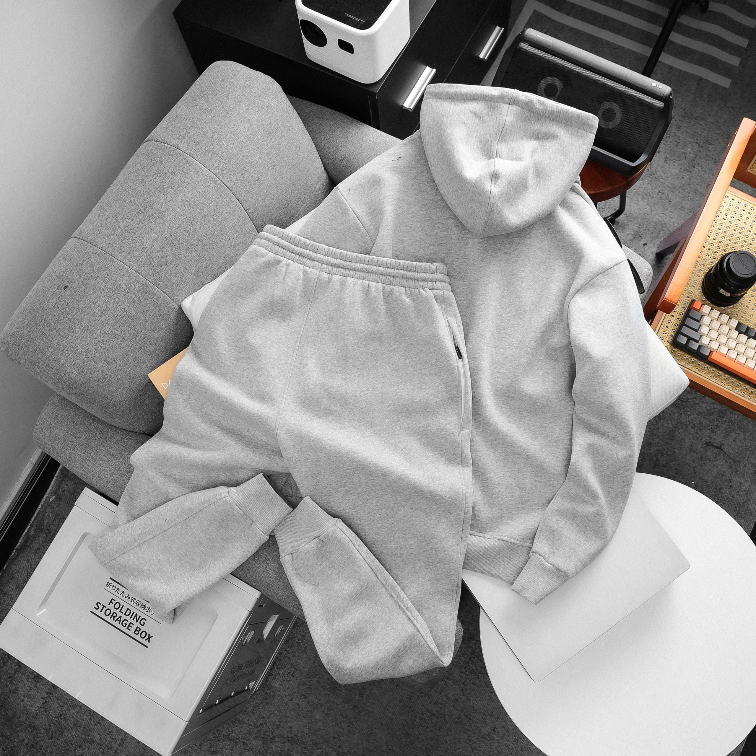 OEM/ODM Manufacturing: Premium Fleece Hoodie & Jogger Sets Production - Image 4